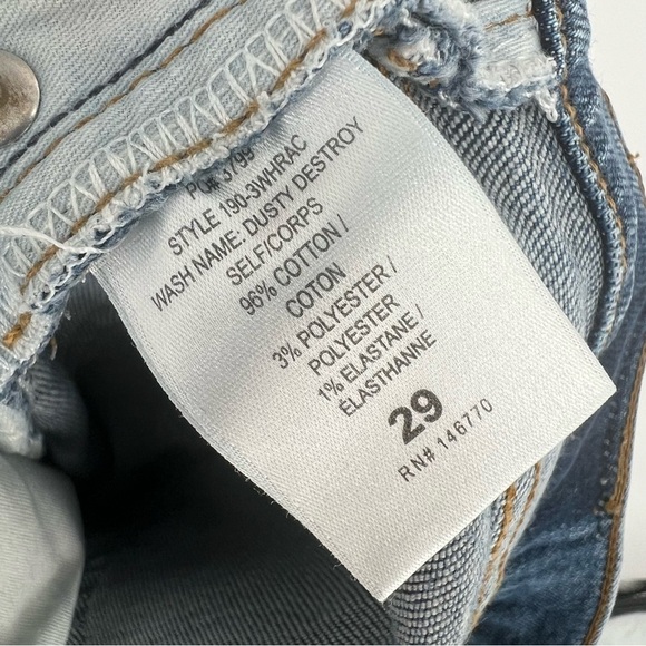 RE/DONE x Revolve Dusk Destroy Button Fly Distressed Ankle Jeans - Picture 10 of 16
